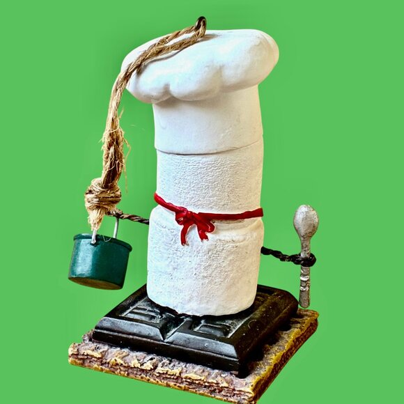 The Original S'MORES Midwest KISS THE COOK Marshmallow Ornament Christmas Smore - Picture 2 of 11
